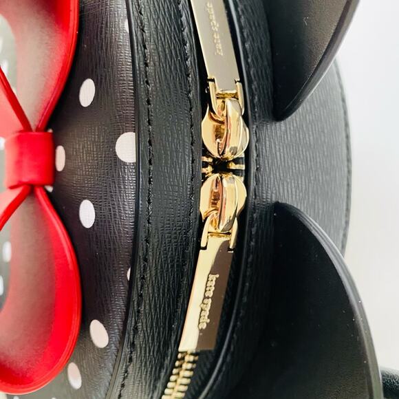 New💃Kate Spade X Disney Minnie Mouse Crossbody Bag and Cardholder Wallet Set - Picture 7 of 11